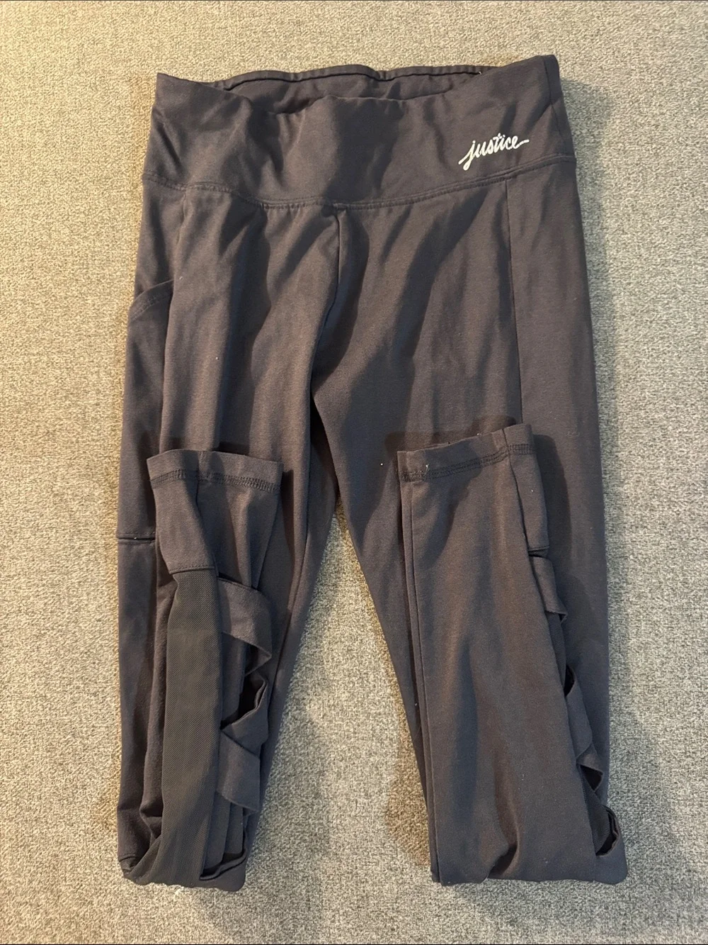 5/$15- Justice leggings size 12